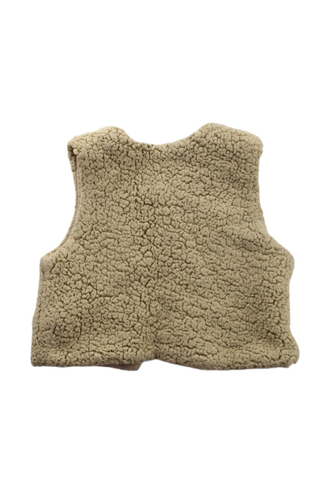 A Beige Dress Up Vests from Purebaby in size 18-24M for girl. (Back View)