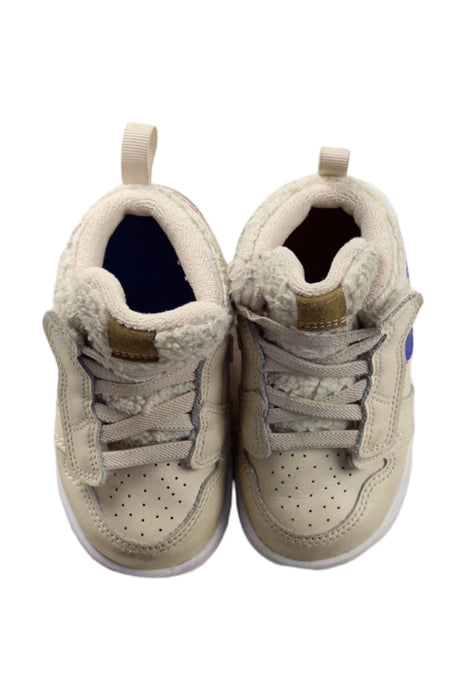 A Beige Sneakers from Air Jordan in size 18-24M for boy. (Back View)