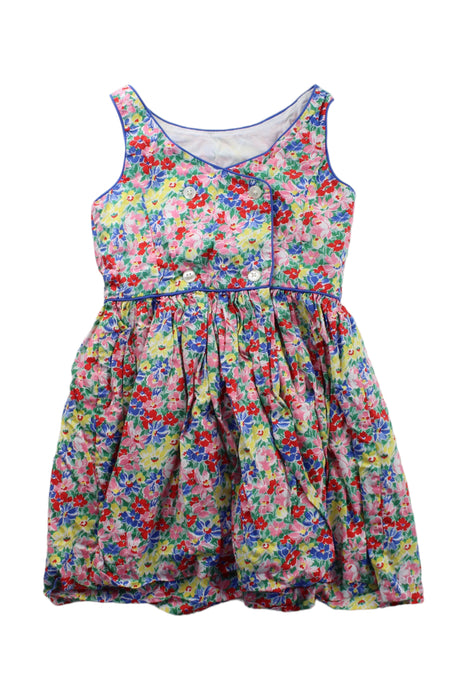 A Multicolour Sleeveless Dresses from Polo Ralph Lauren in size 5T for girl. (Back View)