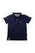 A Blue Short Sleeve Polos from Baker by Ted Baker in size 10Y for boy. (Front View)