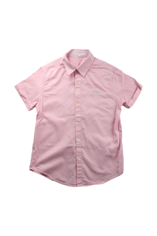 A Pink Short Sleeve Shirts from Nicholas & Bears in size 10Y for girl. (Front View)