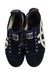 A Blue Slip Ons from Onitsuka Tiger in size 12Y for boy. (Back View)