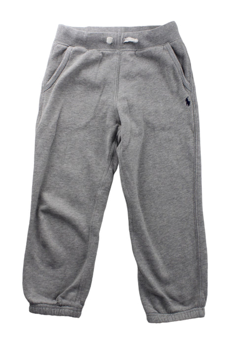 A Grey Sweatpants from Polo Ralph Lauren in size 6T for girl. (Front View)