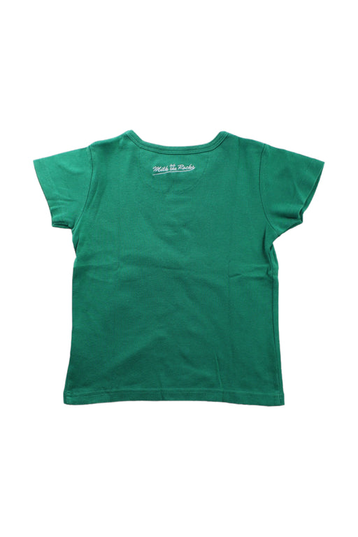 A Green Short Sleeve T Shirts from Milk on the Rocks in size 6T for boy. (Back View)