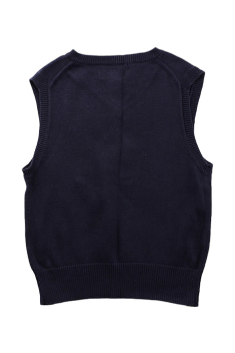 A Blue Sweater Vests from Polo Ralph Lauren in size 4T for boy. (Back View)