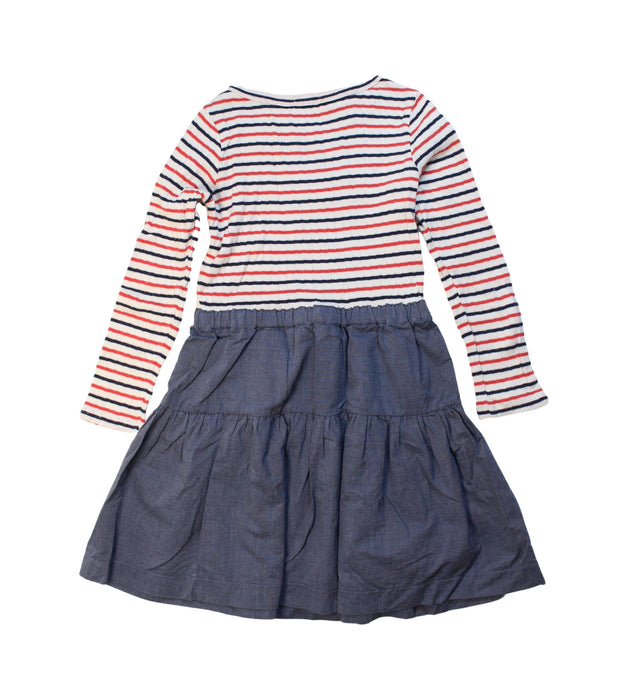 A Multicolour Long Sleeve Dresses from Crewcuts in size 7Y for girl. (Back View)