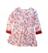 A Multicolour Long Sleeve Dresses from Paul Smith in size 8Y for girl. (Back View)