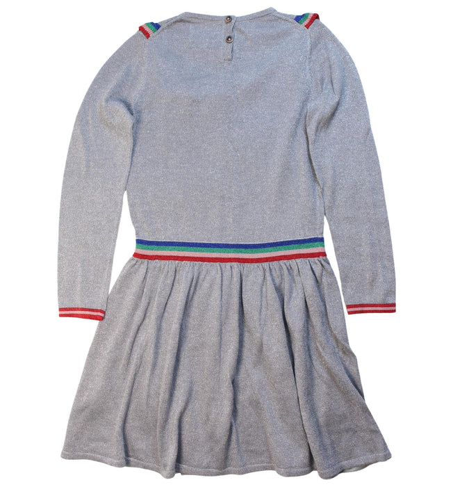 A Multicolour Long Sleeve Dresses from Boden in size 8Y for girl. (Back View)