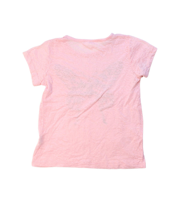 A Pink Short Sleeve T Shirts from Seed in size 3T for girl. (Back View)