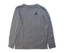 A Grey Long Sleeve T Shirts from Air Jordan in size 12Y for boy. (Front View)