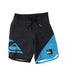 A Black Swim Shorts from Quiksilver in size 3T for boy. (Front View)