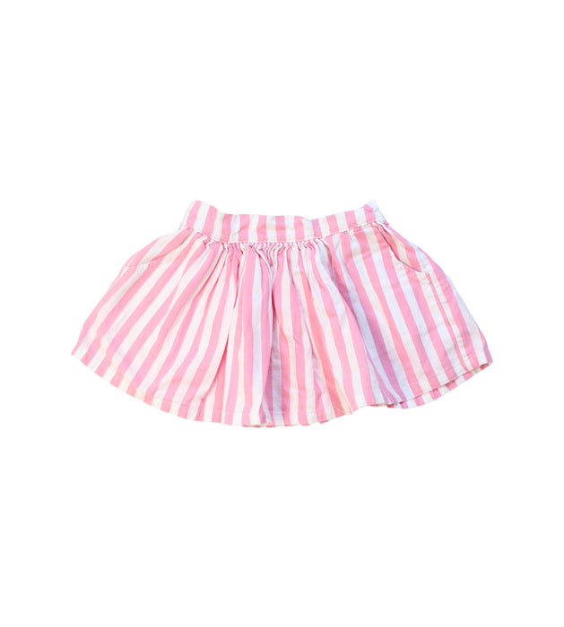 A Pink Short Skirts from Seed in size 2T for girl. (Front View)