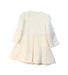 A Beige Long Sleeve Dresses from Nicholas & Bears in size 6-12M for girl. (Back View)