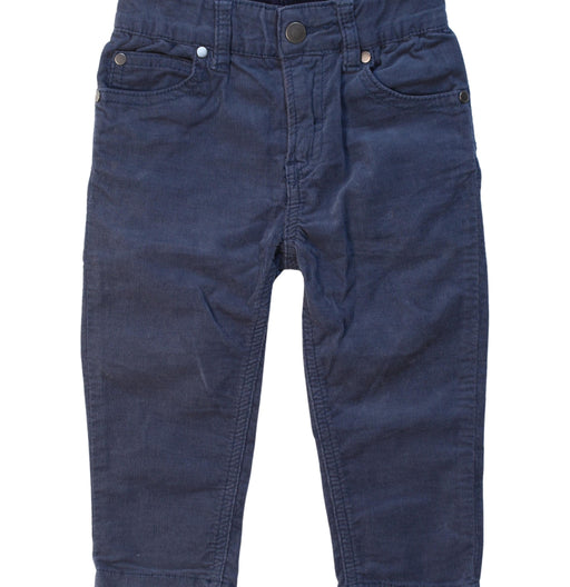 A Navy Casual Pants from Stella McCartney in size 12-18M for boy. (Front View)