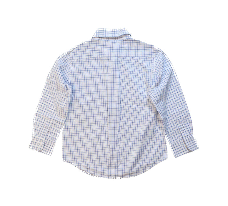 A White Long Sleeve Shirts from Janie & Jack in size 3T for boy. (Back View)