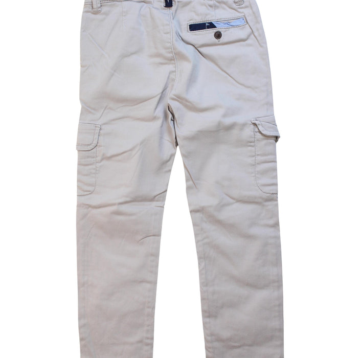 A Ivory Casual Pants from Mayoral in size 4T for boy. (Back View)