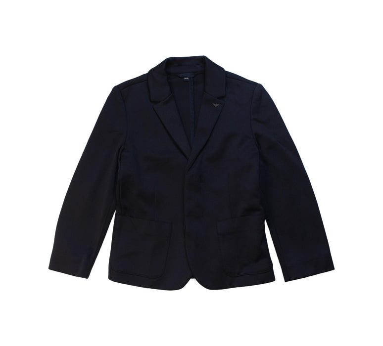 A Black Blazers from Emporio Armani in size 3T for boy. (Front View)