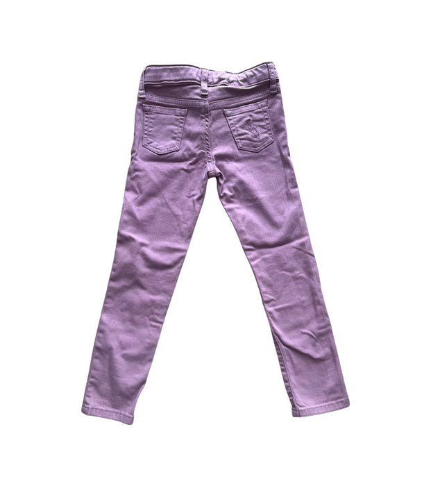 A Purple Jeans from Polo Ralph Lauren in size 5T for girl. (Back View)