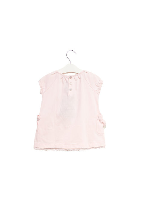 A Pink Dress Sets from Lili Gaufrette in size 6-12M for girl. (Back View)