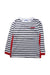 A Blue Crewneck Sweatshirts from Jacadi in size 8Y for boy. (Front View)