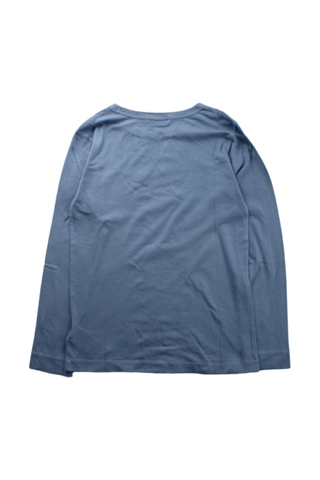 A Blue Long Sleeve T Shirts from Bonpoint in size 8Y for boy. (Back View)