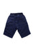 A Blue Shorts from Petit Bateau in size 8Y for boy. (Back View)