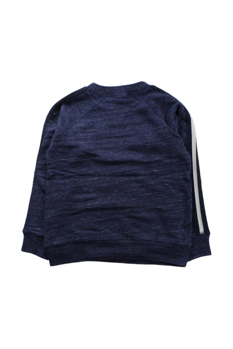 A Blue Crewneck Sweatshirts from Bonpoint in size 8Y for boy. (Back View)