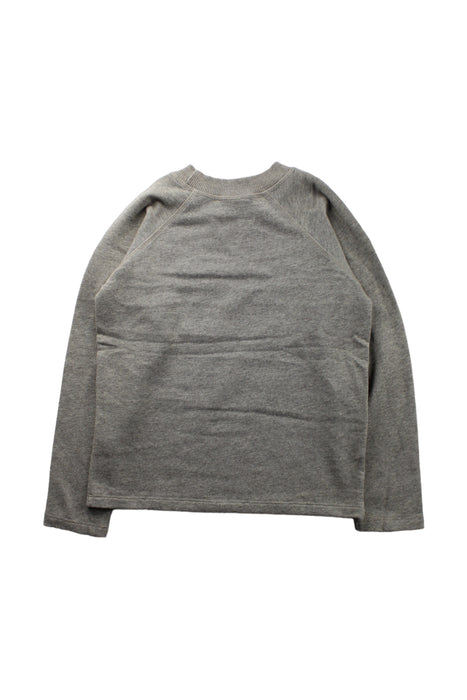 A Grey Crewneck Sweatshirts from Bonpoint in size 8Y for boy. (Back View)