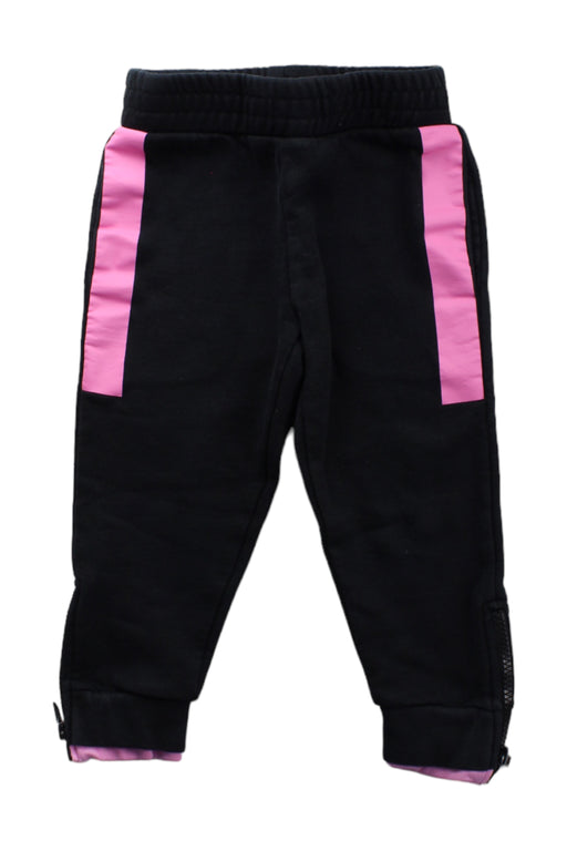 A Black Sweatpants from Stella McCartney in size 3T for girl. (Front View)