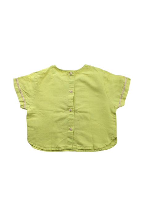 A Green Short Sleeve T Shirts from Stella McCartney in size 3T for girl. (Back View)