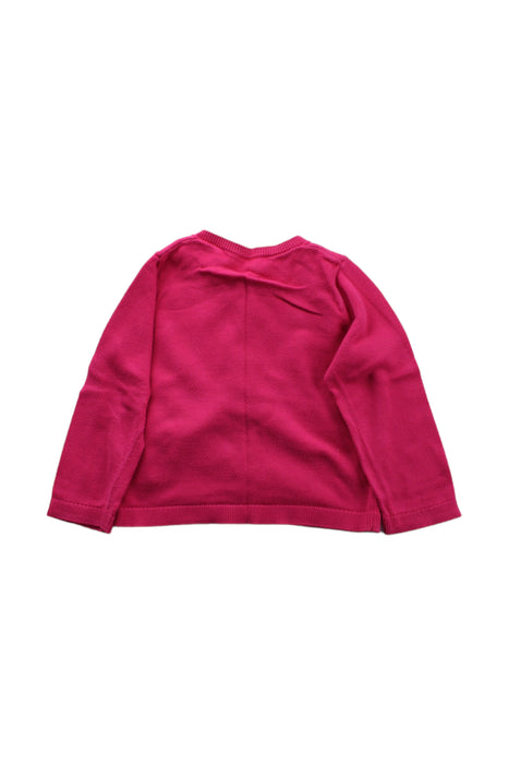 A Pink Cardigans from Bonpoint in size 2T for girl. (Back View)