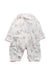 A White Long Sleeve Jumpsuits from Chicco in size 3-6M for girl. (Back View)