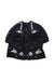 A Black Long Sleeve Dresses from Bonpoint in size 6-12M for girl. (Back View)