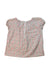 A Multicolour Short Sleeve Tops from Bonpoint in size 6T for girl. (Back View)