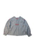 A Grey Long Sleeve Tops from Bonpoint in size 6T for girl. (Back View)