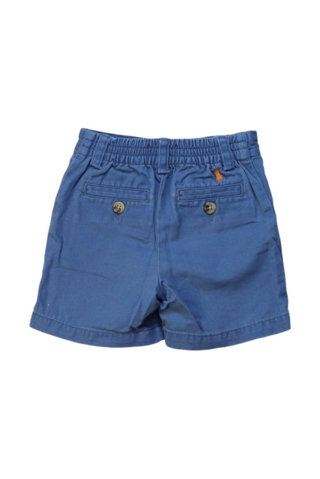 A Blue Shorts from Polo Ralph Lauren in size 12-18M for boy. (Back View)