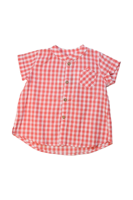 A Multicolour Short Sleeve Shirts from Nanos in size 6-12M for girl. (Front View)