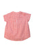 A Multicolour Short Sleeve Shirts from Nanos in size 6-12M for girl. (Back View)