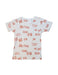 A White Short Sleeve T Shirts from Petit Bateau in size 6T for girl. (Back View)