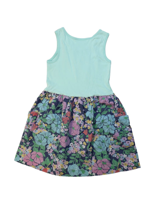 A Multicolour Sleeveless Dresses from Hanna Andersson in size 4T for girl. (Back View)