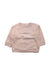 A Pink Crewneck Sweatshirts from Stella McCartney in size 6-12M for girl. (Front View)