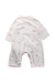 A Pink Long Sleeve Jumpsuits from Chicco in size 0-3M for girl. (Back View)