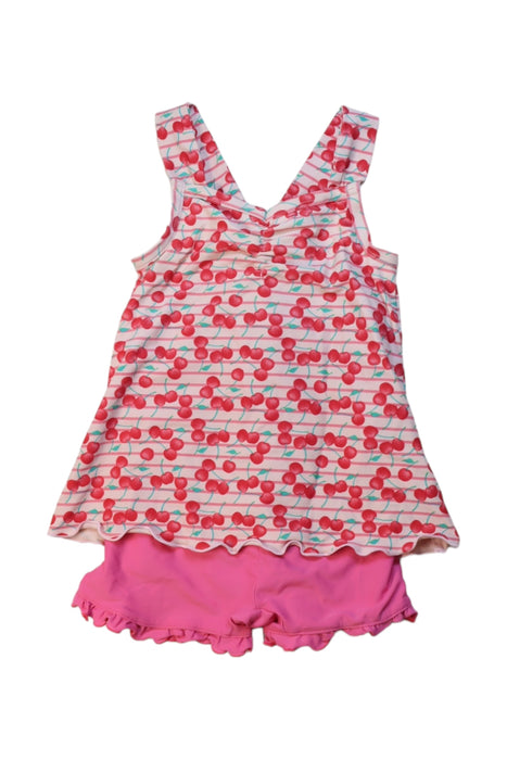 A Multicolour Sleeveless Rompers from Ragmart in size 4T for girl. (Front View)