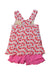 A Multicolour Sleeveless Rompers from Ragmart in size 4T for girl. (Back View)