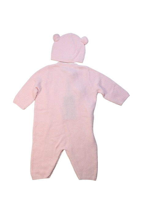 A Pink Jumpsuits from Shanghai Tang in size 12-18M for girl. (Back View)