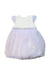 A White Sleeveless Dresses from Le Petit Society in size 18-24M for girl. (Front View)