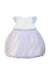 A White Sleeveless Dresses from Le Petit Society in size 18-24M for girl. (Back View)