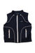 A Black Outerwear Vests from Armani in size 12-18M for boy. (Front View)