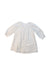 A White Long Sleeve Dresses from Bonpoint in size 6-12M for girl. (Back View)