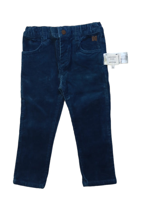 A Navy Casual Pants from Carrément Beau in size 2T for boy. (Front View)